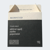 ACTIVATED CHARCOAL – JOJOBA OIL – PEPPERMINT