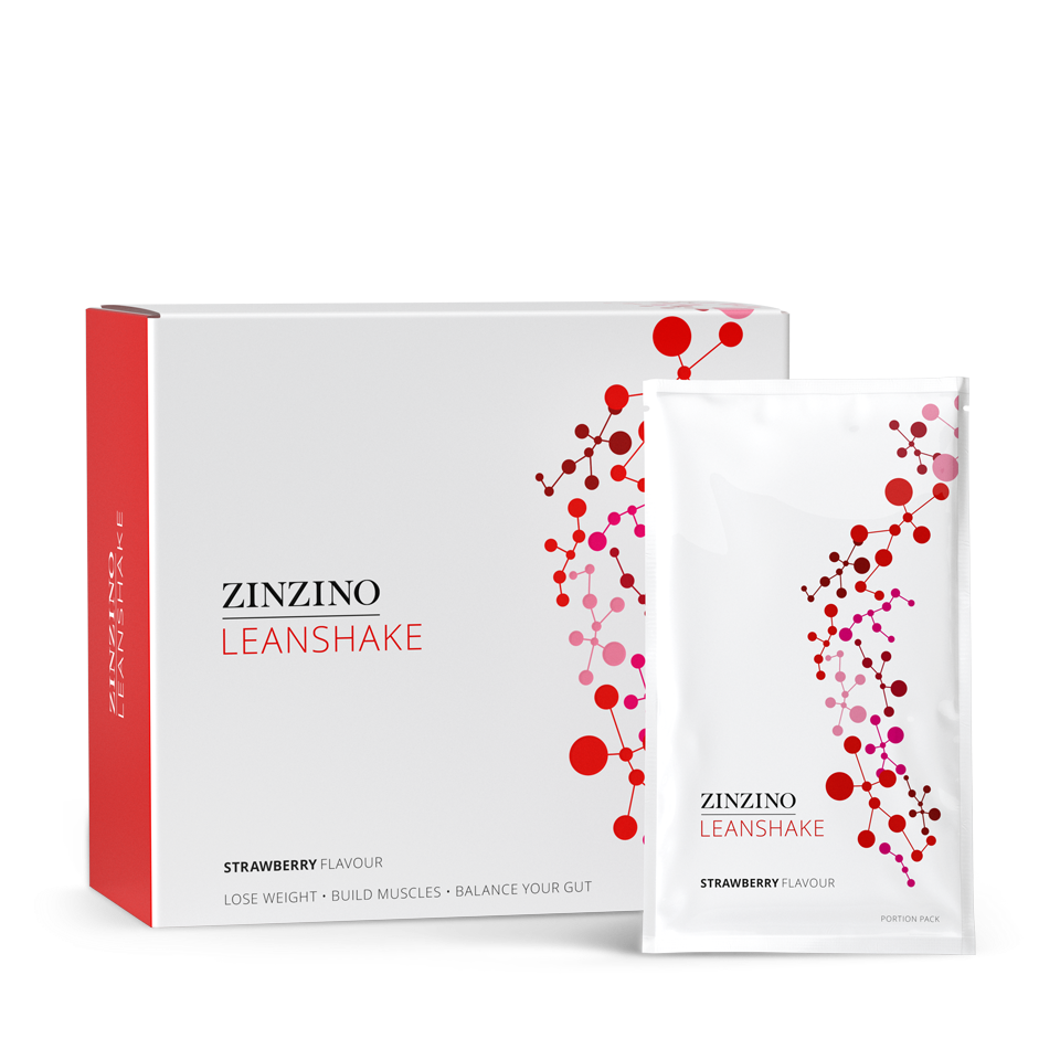LeanShake Erdbeere, Portionspackung
