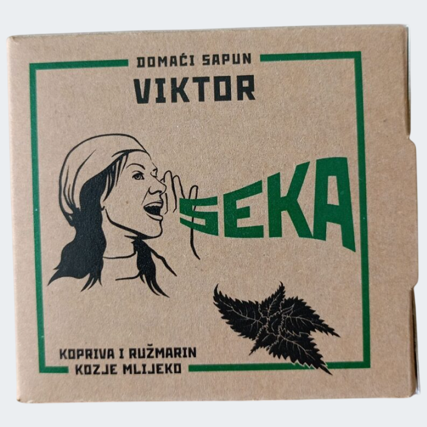 VIKTOR Natural Soap with Rosemary Essential Oil