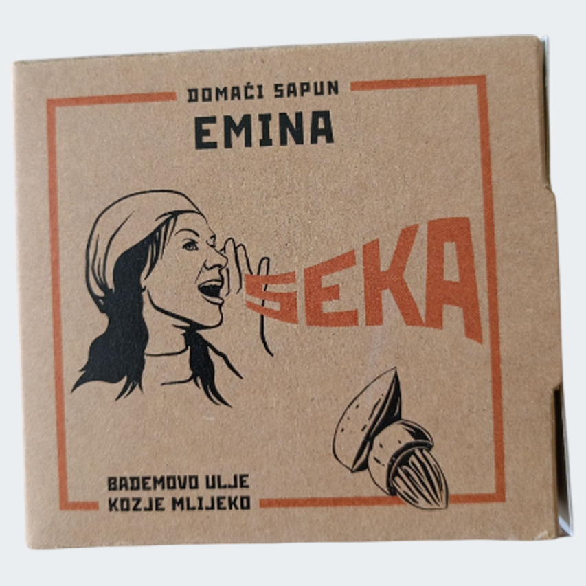 EMINA Natural Soap with Goat Milk and Almond Oil
